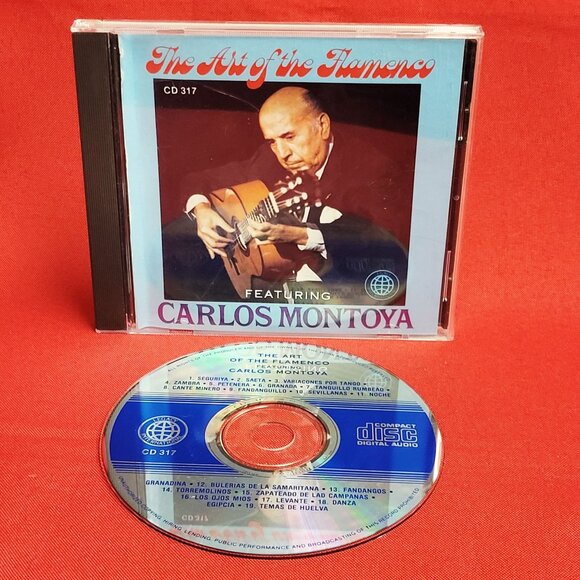 The Art of the Flamenco Carlos Montoya CD 1994 - Picture 7 of 8